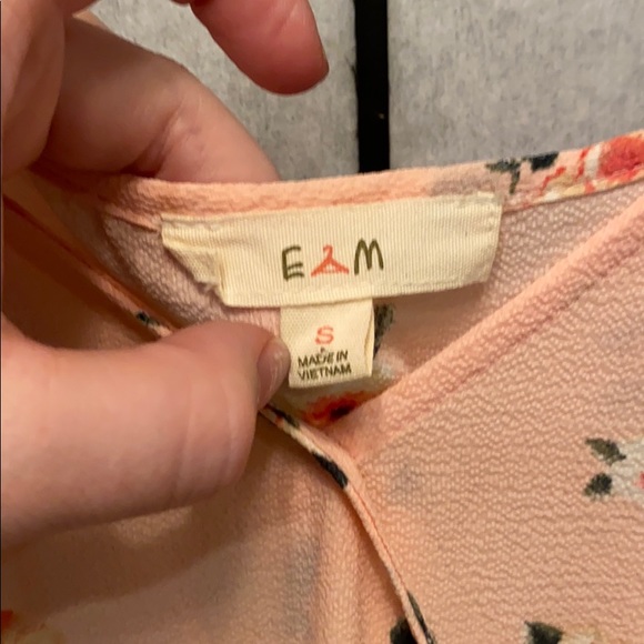 NWOT Pink floral E&M Sundress - Picture 3 of 4